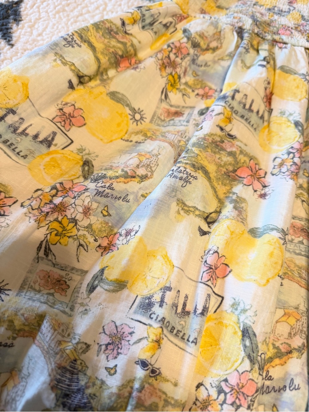 Arizona Jean Company Yellow Floral Maxi Dress - Picture 3 of 8